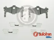 Zubehörsatz, Scheibenbremsbelag Hinterachse AUTOFREN SEINSA D42636A