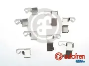 Zubehörsatz, Scheibenbremsbelag Hinterachse AUTOFREN SEINSA D42683A
