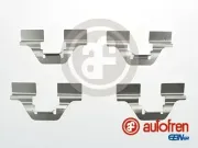 Zubehörsatz, Scheibenbremsbelag Hinterachse AUTOFREN SEINSA D42684A