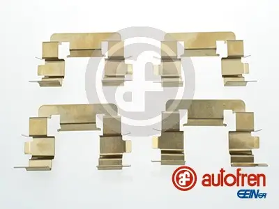 Zubehörsatz, Scheibenbremsbelag Vorderachse AUTOFREN SEINSA D42687A Bild Zubehörsatz, Scheibenbremsbelag Vorderachse AUTOFREN SEINSA D42687A