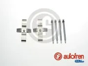 Zubehörsatz, Scheibenbremsbelag Hinterachse AUTOFREN SEINSA D42798A