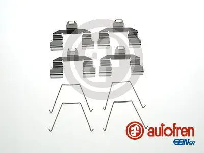 Zubehörsatz, Scheibenbremsbelag Vorderachse AUTOFREN SEINSA D42800A Bild Zubehörsatz, Scheibenbremsbelag Vorderachse AUTOFREN SEINSA D42800A