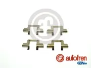 Zubehörsatz, Scheibenbremsbelag Vorderachse AUTOFREN SEINSA D42824A