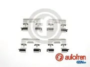 Zubehörsatz, Scheibenbremsbelag Hinterachse AUTOFREN SEINSA D42826A