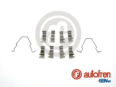 Zubehörsatz, Scheibenbremsbelag Hinterachse AUTOFREN SEINSA D42830A Bild Zubehörsatz, Scheibenbremsbelag Hinterachse AUTOFREN SEINSA D42830A