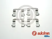 Zubehörsatz, Scheibenbremsbelag Vorderachse AUTOFREN SEINSA D42868A