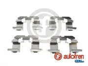 Zubehörsatz, Scheibenbremsbelag Vorderachse AUTOFREN SEINSA D42872A
