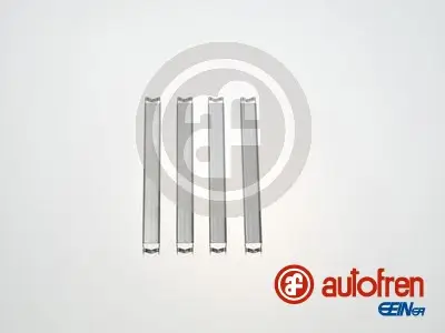 Zubehörsatz, Scheibenbremsbelag Vorderachse AUTOFREN SEINSA D42893A Bild Zubehörsatz, Scheibenbremsbelag Vorderachse AUTOFREN SEINSA D42893A