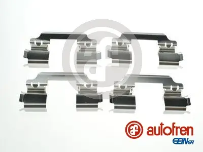 Zubehörsatz, Scheibenbremsbelag Vorderachse AUTOFREN SEINSA D42904A Bild Zubehörsatz, Scheibenbremsbelag Vorderachse AUTOFREN SEINSA D42904A