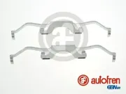 Zubehörsatz, Scheibenbremsbelag Vorderachse AUTOFREN SEINSA D42961A
