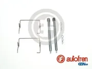 Zubehörsatz, Scheibenbremsbelag Hinterachse AUTOFREN SEINSA D42973A