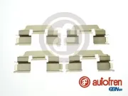 Zubehörsatz, Scheibenbremsbelag Vorderachse AUTOFREN SEINSA D42991A