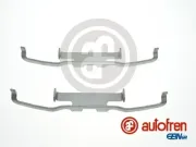 Zubehörsatz, Scheibenbremsbelag Hinterachse AUTOFREN SEINSA D42994A