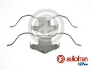 Zubehörsatz, Scheibenbremsbelag Vorderachse AUTOFREN SEINSA D43012A