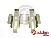 Zubehörsatz, Scheibenbremsbelag Hinterachse AUTOFREN SEINSA D43024A