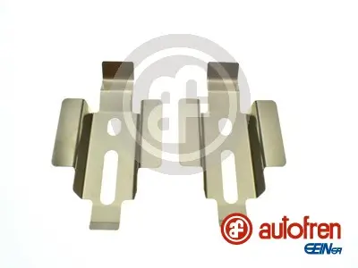 Zubehörsatz, Scheibenbremsbelag Hinterachse AUTOFREN SEINSA D43024A Bild Zubehörsatz, Scheibenbremsbelag Hinterachse AUTOFREN SEINSA D43024A