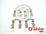 Zubehörsatz, Scheibenbremsbelag Hinterachse AUTOFREN SEINSA D43037A
