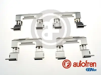 Zubehörsatz, Scheibenbremsbelag Vorderachse AUTOFREN SEINSA D43077A Bild Zubehörsatz, Scheibenbremsbelag Vorderachse AUTOFREN SEINSA D43077A