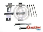 Zubehörsatz, Scheibenbremsbelag Vorderachse AUTOFREN SEINSA D43115A