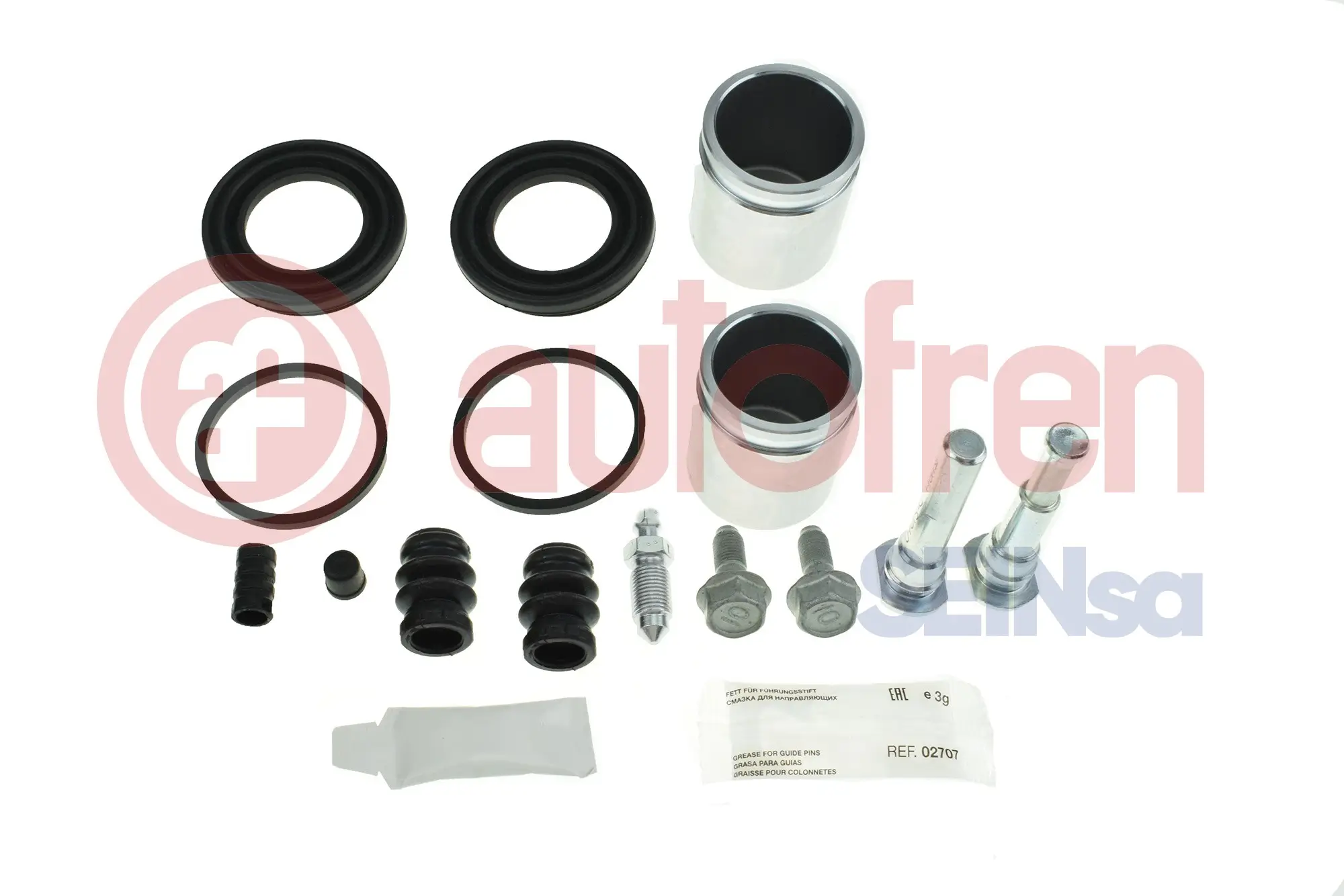 Reparatursatz, Bremssattel Vorderachse AUTOFREN SEINSA D44600S