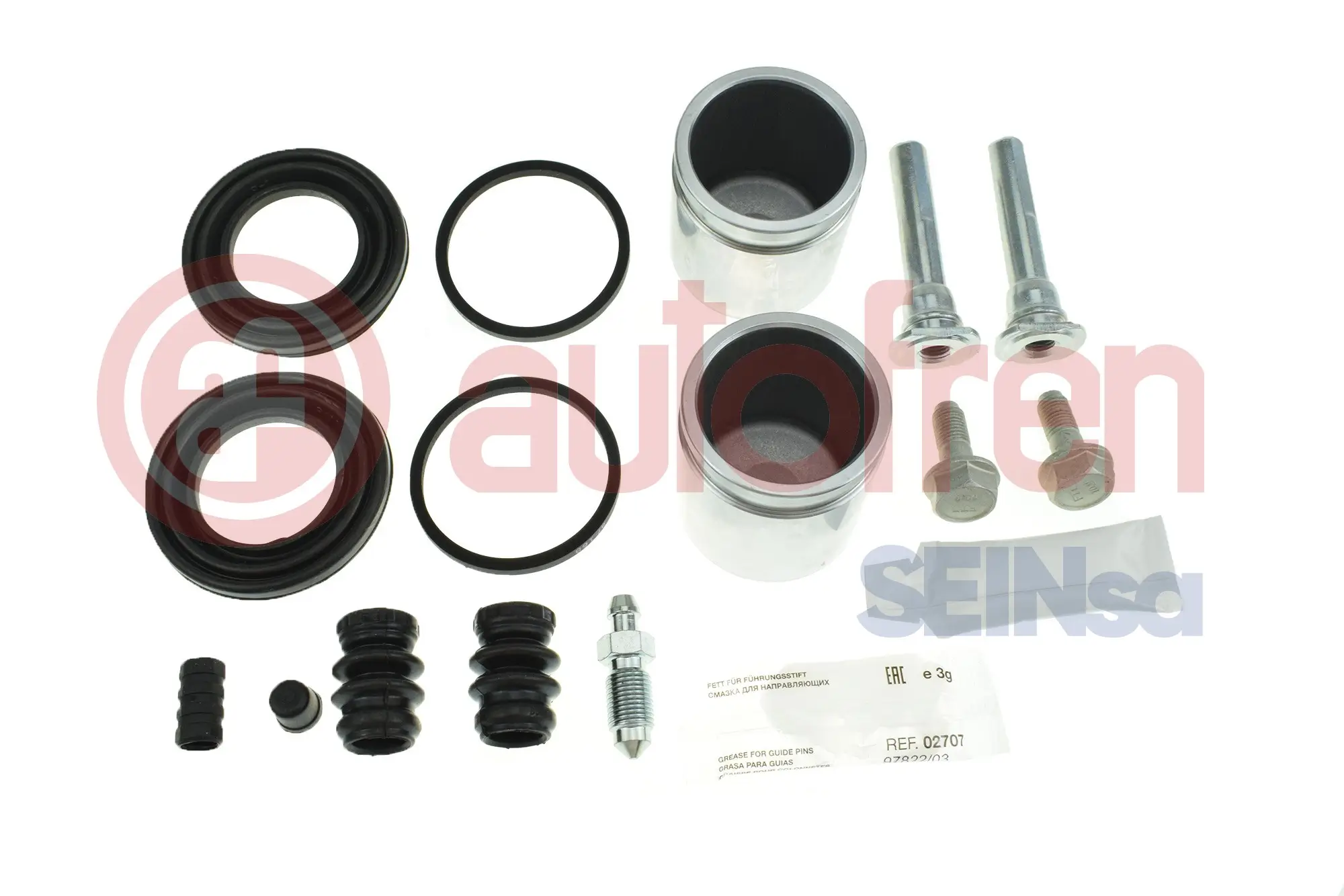 Reparatursatz, Bremssattel Vorderachse AUTOFREN SEINSA D45058S