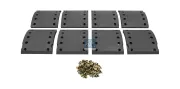 Bremsbelagsatz, Trommelbremse Hinterachse DT Spare Parts 10.13002