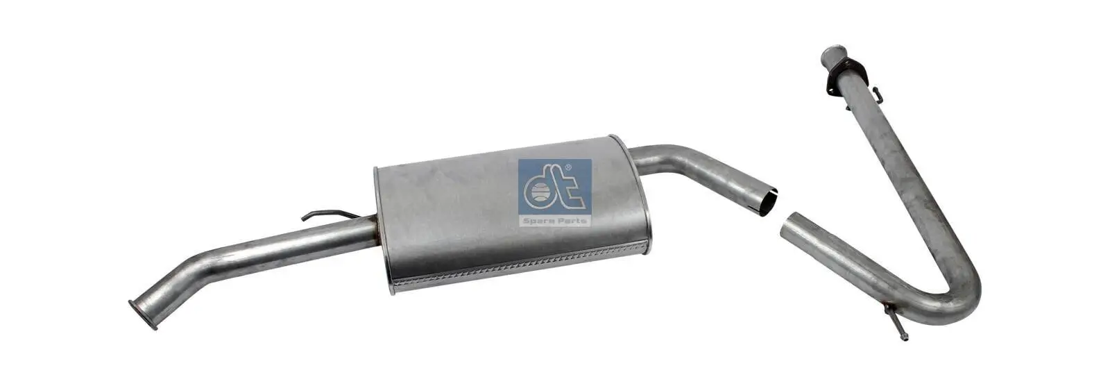 Mittel-/Endschalldämpfer DT Spare Parts 12.27158