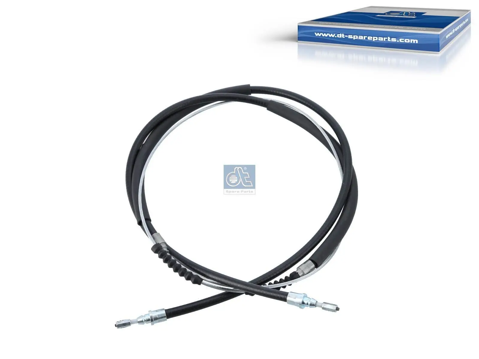 Seilzug, Feststellbremse hinten DT Spare Parts 12.38107