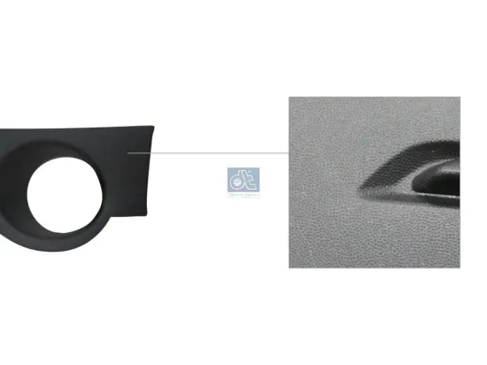 Blende, Stoßfänger DT Spare Parts 12.82390 Bild Blende, Stoßfänger DT Spare Parts 12.82390