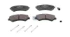 Bremsbelagsatz, Scheibenbremse Vorderachse DT Spare Parts 12.93101
