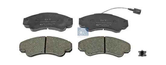 Bremsbelagsatz, Scheibenbremse Vorderachse DT Spare Parts 12.93103 Bild Bremsbelagsatz, Scheibenbremse Vorderachse DT Spare Parts 12.93103