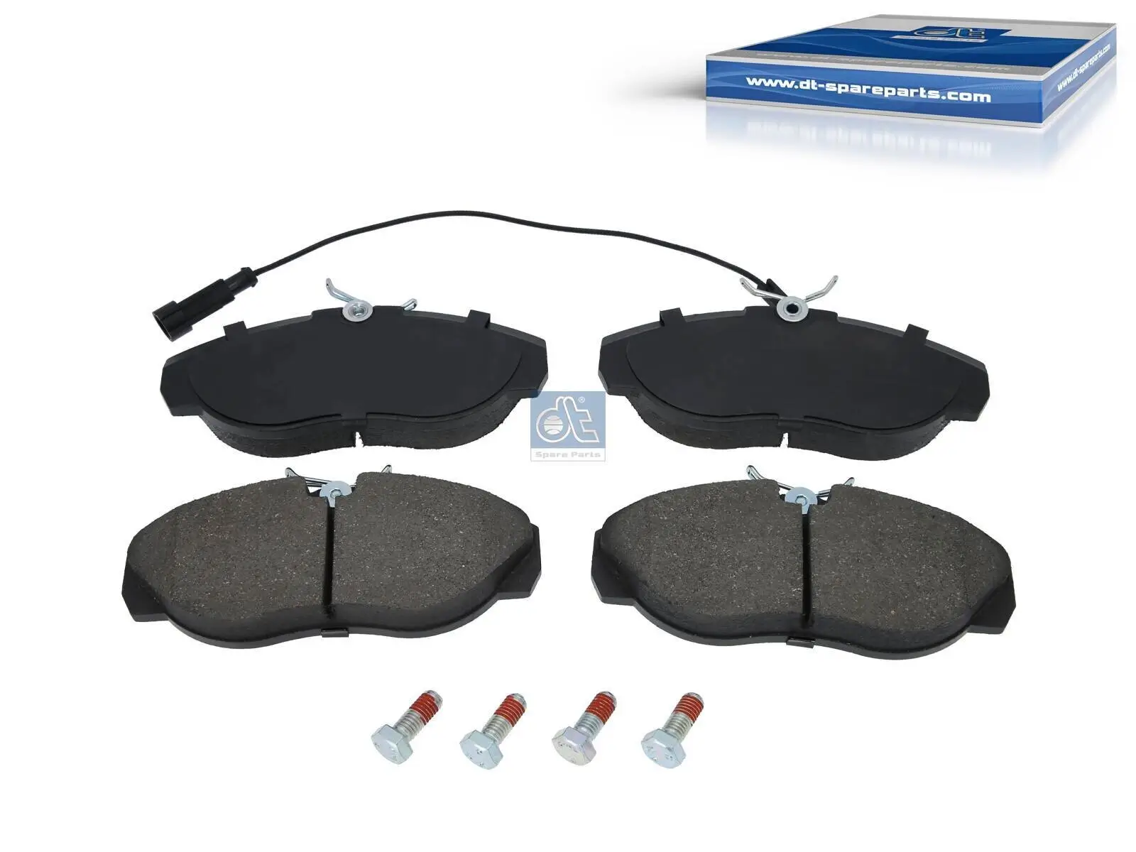 Bremsbelagsatz, Scheibenbremse Vorderachse DT Spare Parts 12.93109