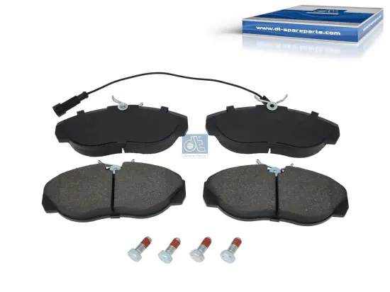 Bremsbelagsatz, Scheibenbremse Vorderachse DT Spare Parts 12.93109 Bild Bremsbelagsatz, Scheibenbremse Vorderachse DT Spare Parts 12.93109