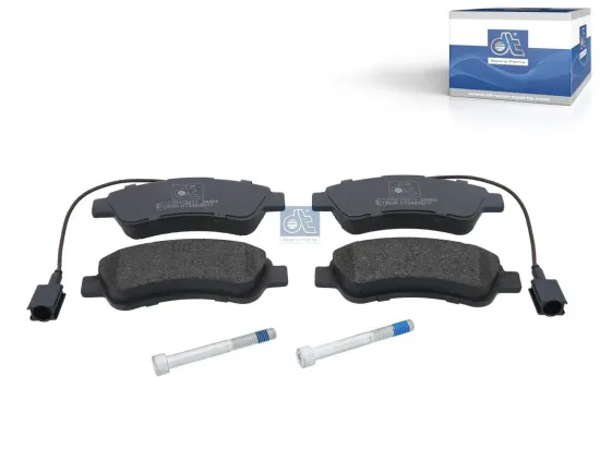 Bremsbelagsatz, Scheibenbremse Hinterachse DT Spare Parts 12.93110 Bild Bremsbelagsatz, Scheibenbremse Hinterachse DT Spare Parts 12.93110
