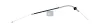 Seilzug, Feststellbremse vorne DT Spare Parts 13.33007