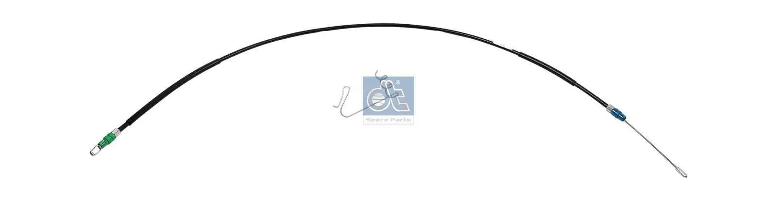 Seilzug, Feststellbremse vorne DT Spare Parts 13.33024