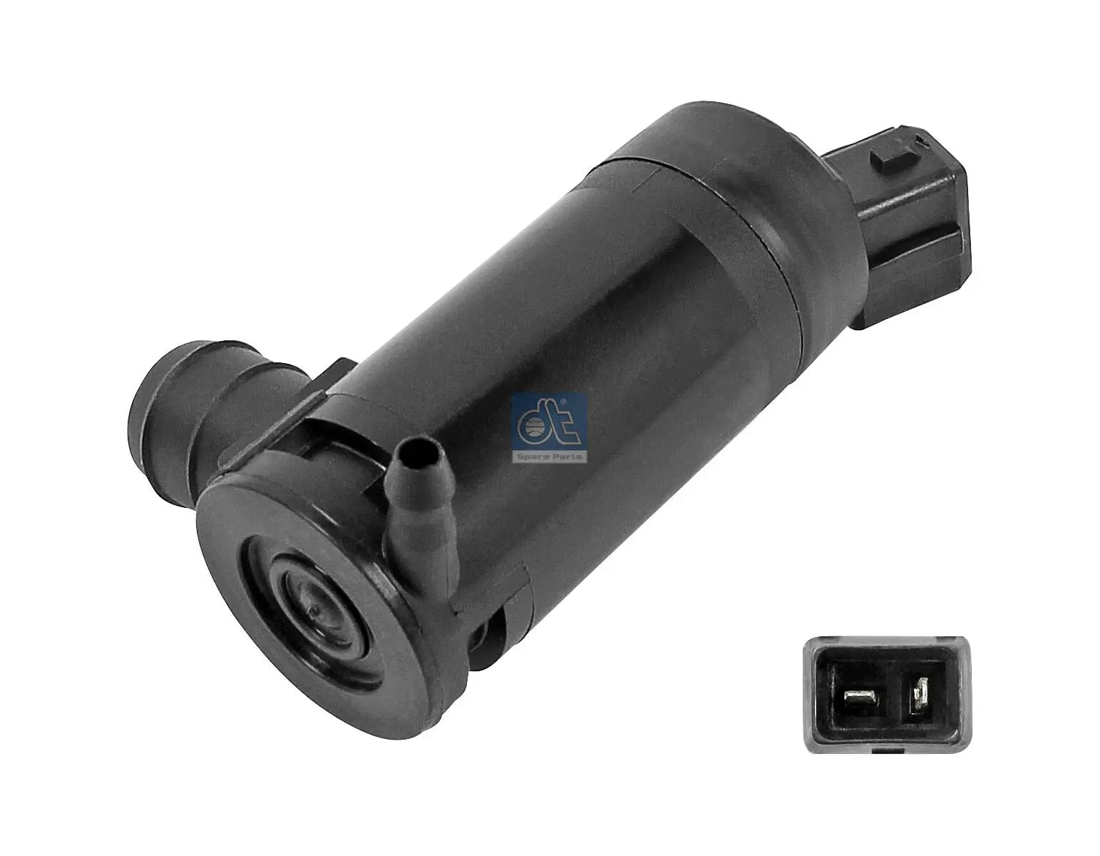 Waschwasserpumpe, Scheibenreinigung 12 V vorne DT Spare Parts 13.86001