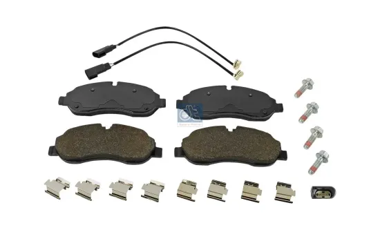 Bremsbelagsatz, Scheibenbremse Vorderachse DT Spare Parts 13.93108 Bild Bremsbelagsatz, Scheibenbremse Vorderachse DT Spare Parts 13.93108