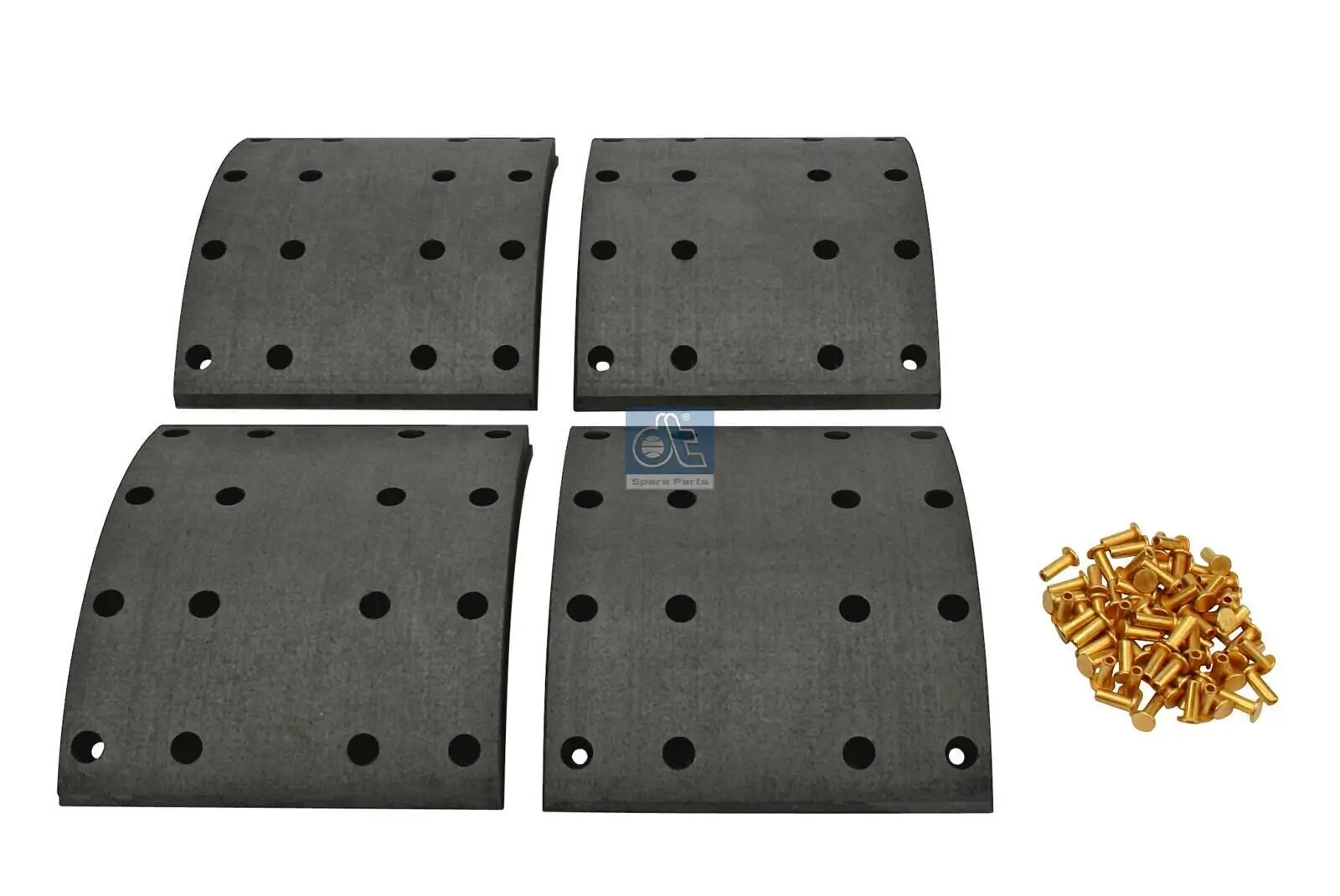 Bremsbelagsatz, Trommelbremse Hinterachse DT Spare Parts 1.35001