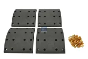 Bremsbelagsatz, Trommelbremse Hinterachse DT Spare Parts 1.35001