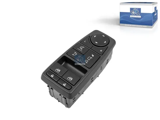 Schalter, Fensterheber fahrerseitig DT Spare Parts 3.37082 Bild Schalter, Fensterheber fahrerseitig DT Spare Parts 3.37082