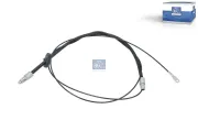 Seilzug, Feststellbremse vorne DT Spare Parts 4.68906