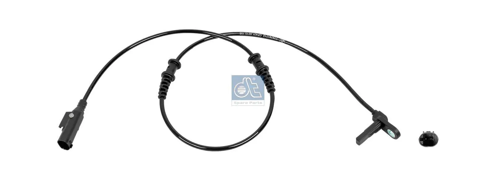 Sensor, Raddrehzahl Vorderachse DT Spare Parts 4.70156