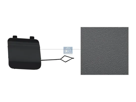 Klappe, Abschlepphaken DT Spare Parts 4.71690 Bild Klappe, Abschlepphaken DT Spare Parts 4.71690