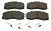 Bremsbelagsatz, Scheibenbremse Vorderachse DT Spare Parts 4.90931 Bild Bremsbelagsatz, Scheibenbremse Vorderachse DT Spare Parts 4.90931