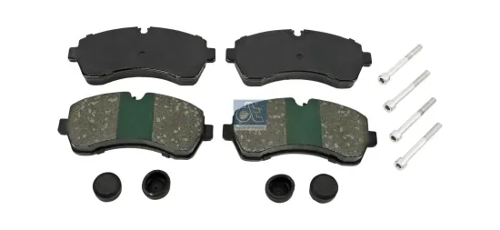 Bremsbelagsatz, Scheibenbremse Vorderachse DT Spare Parts 4.90939 Bild Bremsbelagsatz, Scheibenbremse Vorderachse DT Spare Parts 4.90939