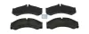 Bremsbelagsatz, Scheibenbremse Vorderachse DT Spare Parts 4.91902