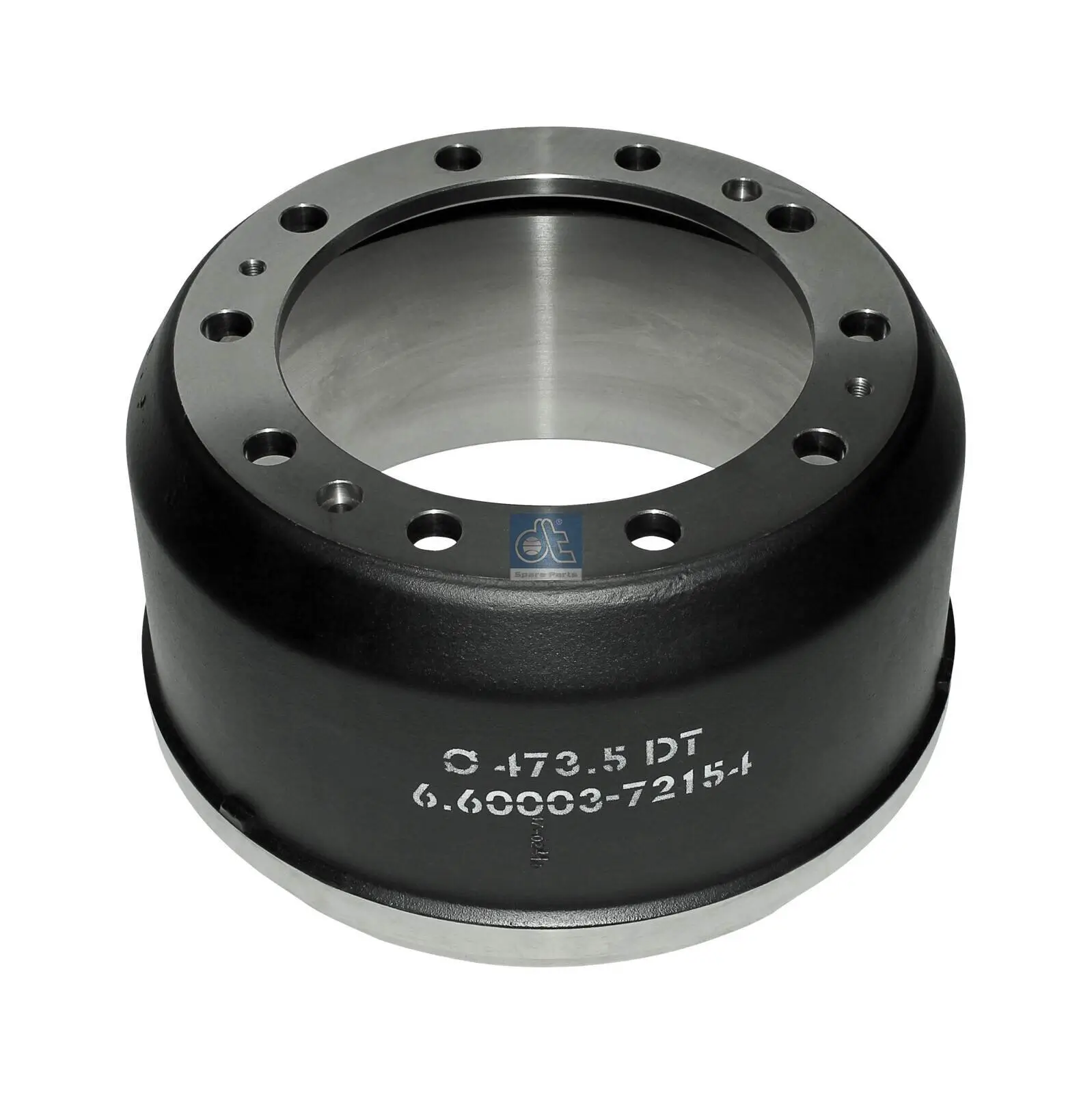 Bremstrommel Vorderachse DT Spare Parts 6.60003