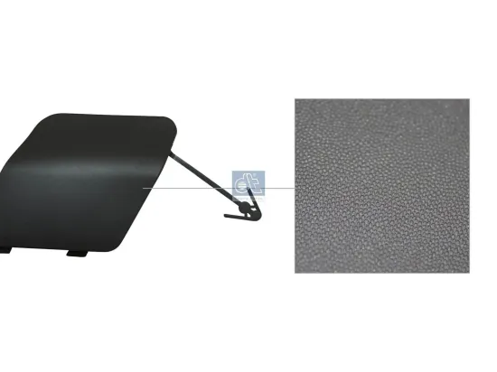 Klappe, Abschlepphaken DT Spare Parts 6.70594 Bild Klappe, Abschlepphaken DT Spare Parts 6.70594