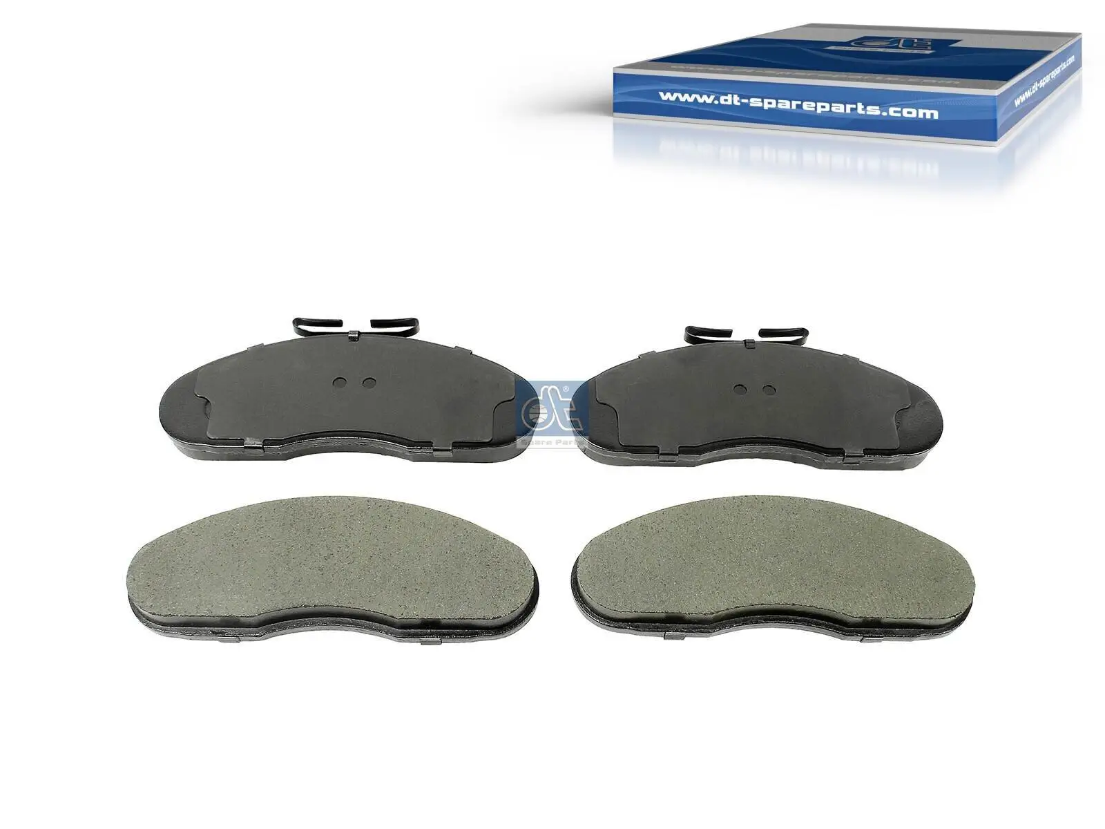 Bremsbelagsatz, Scheibenbremse Vorderachse DT Spare Parts 6.95117